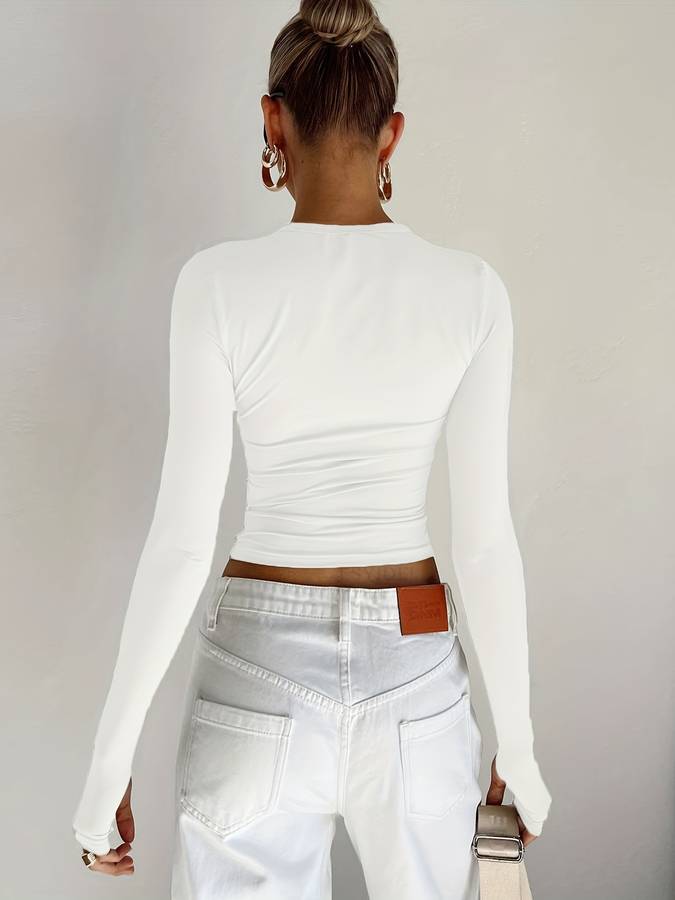 Saar | Basic Long-Sleeve Top
