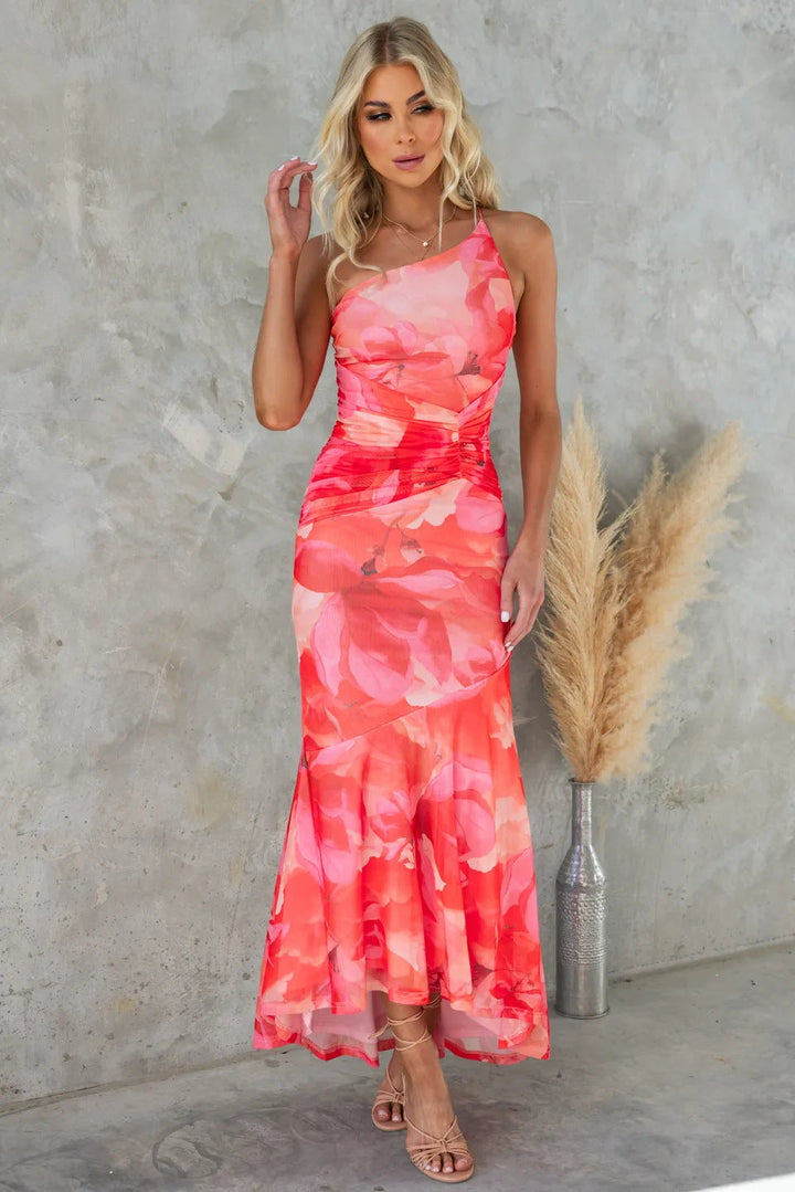 Brittni | Flower Print Summer Dress
