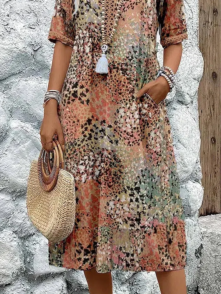 Alma | Colorful Dress
