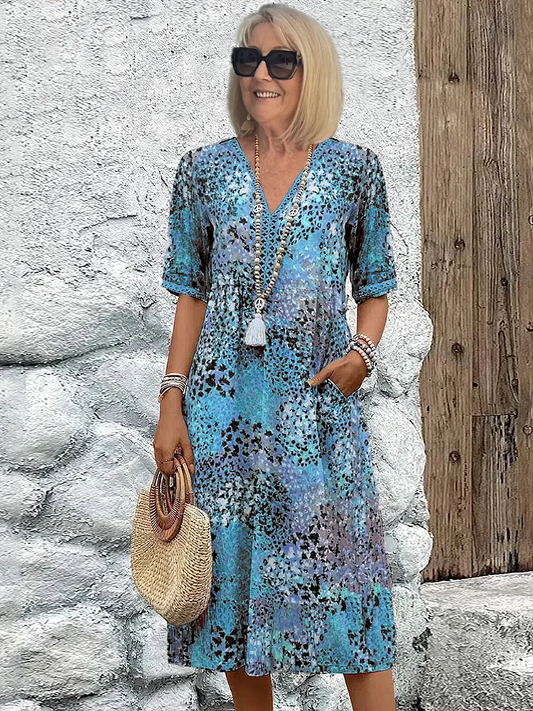 Alma | Colorful Dress