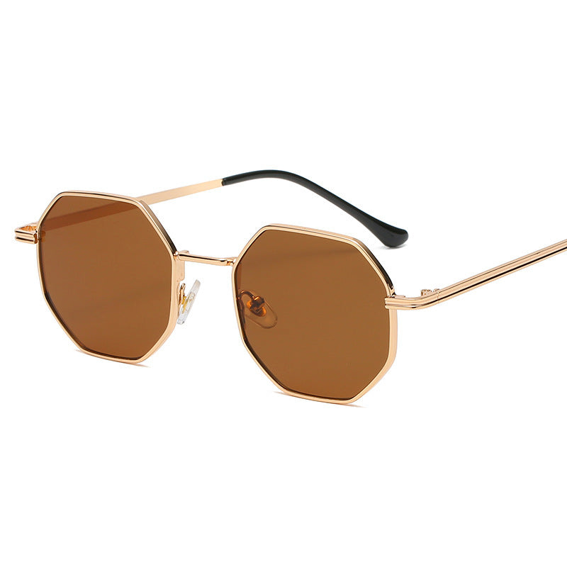 Elise | Women's Vintage Metal Sunglasses with Tinted Lenses
