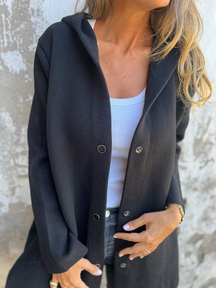 Sebbie | Modisk cardigan with hood