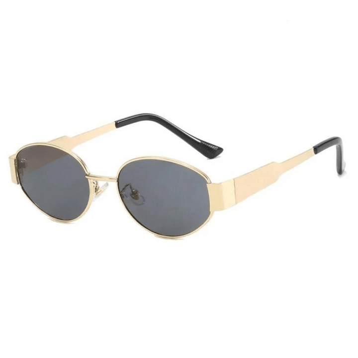 Isla | Women's Oval Sunglasses with Metal Frame