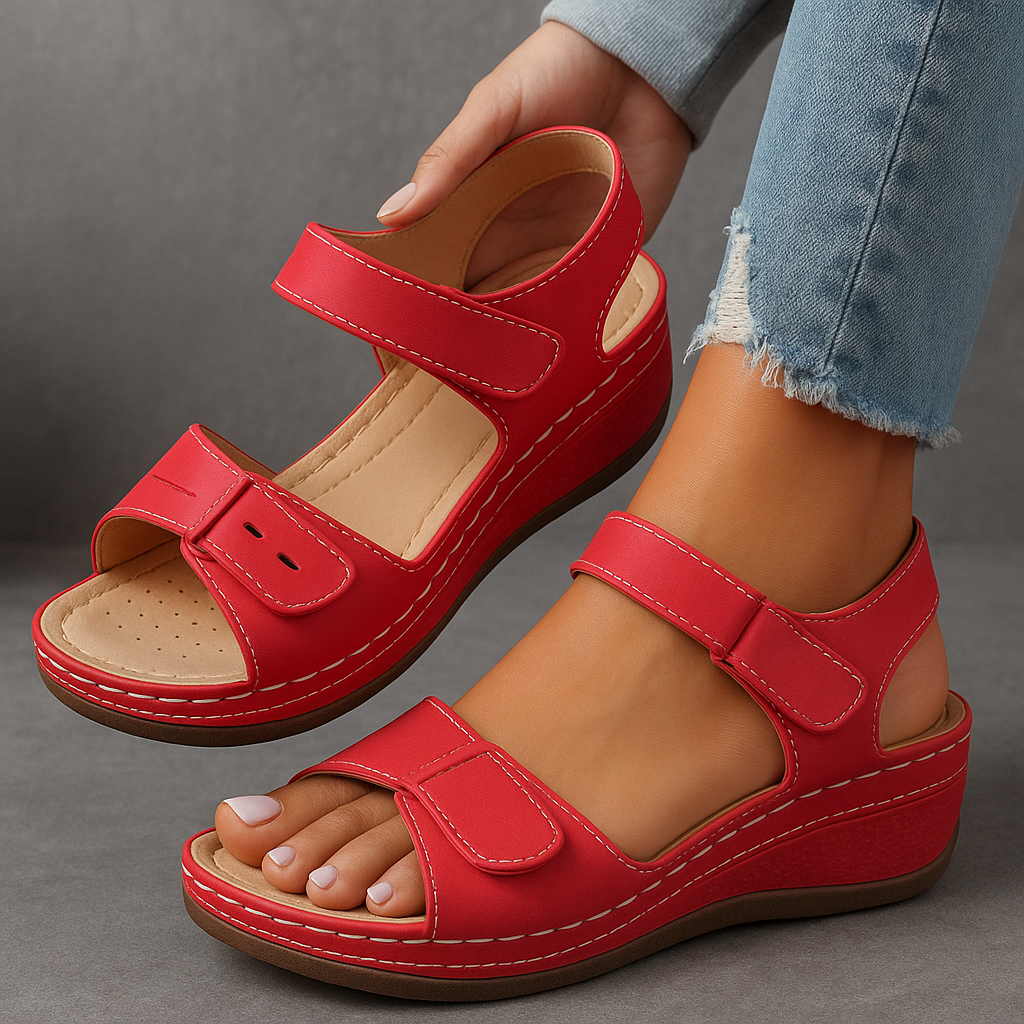 Netta | Orthopedic Wedge Sandals