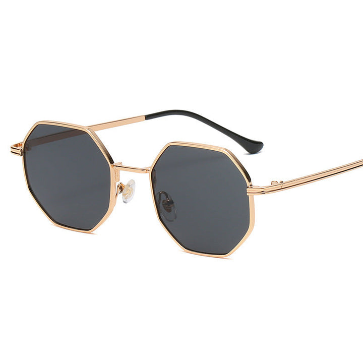 Elise | Women's Vintage Metal Sunglasses with Tinted Lenses