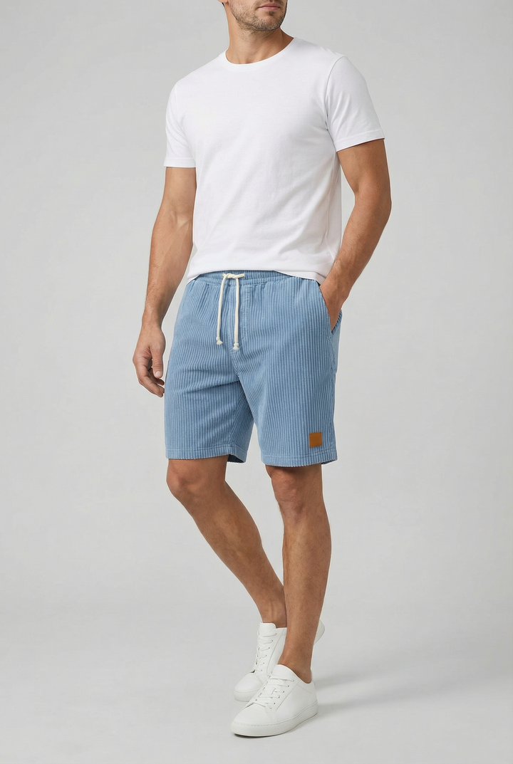 Zane | Men's Drawstring Corduroy Shorts