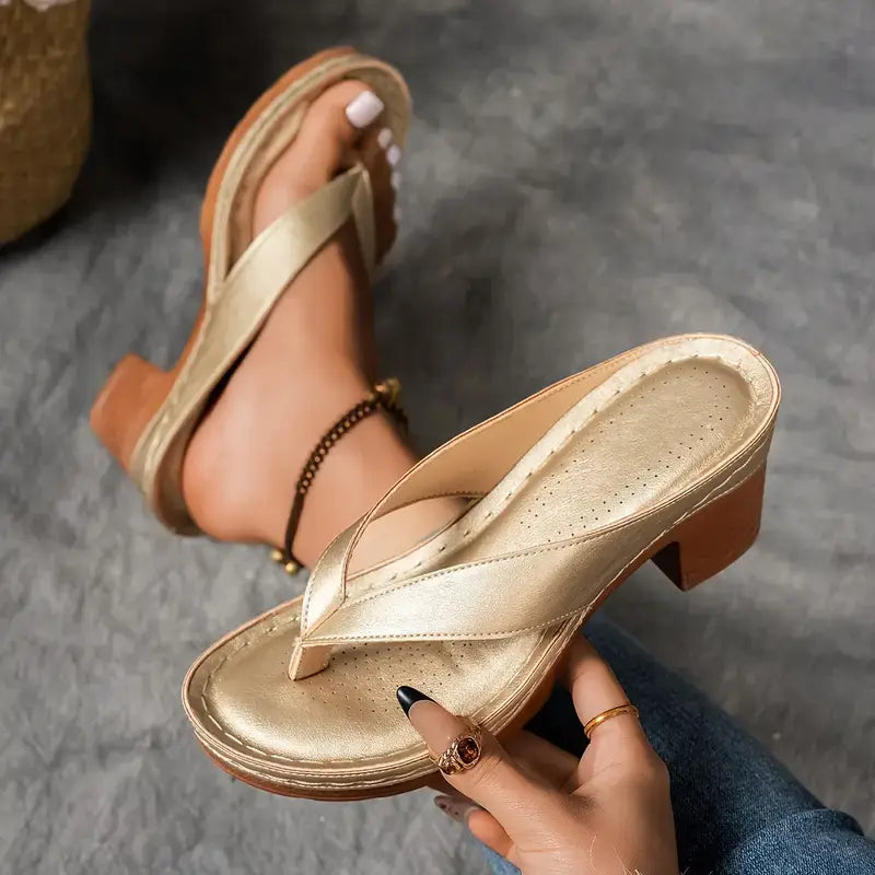 Maiken | Orthopedic Slippers with Heel