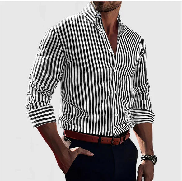 Brian | Classic Striped Shirt