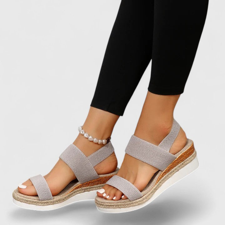 Nora | Women’s Orthopedic Wedge Sandals with Arch Support