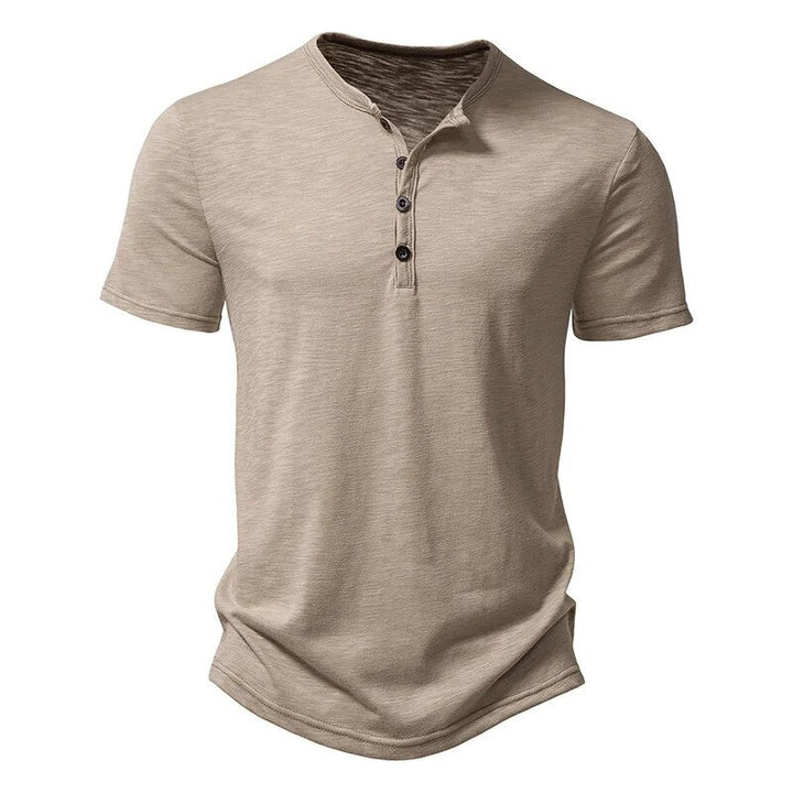 Milo | Men's Short Sleeve Henley T Shirt