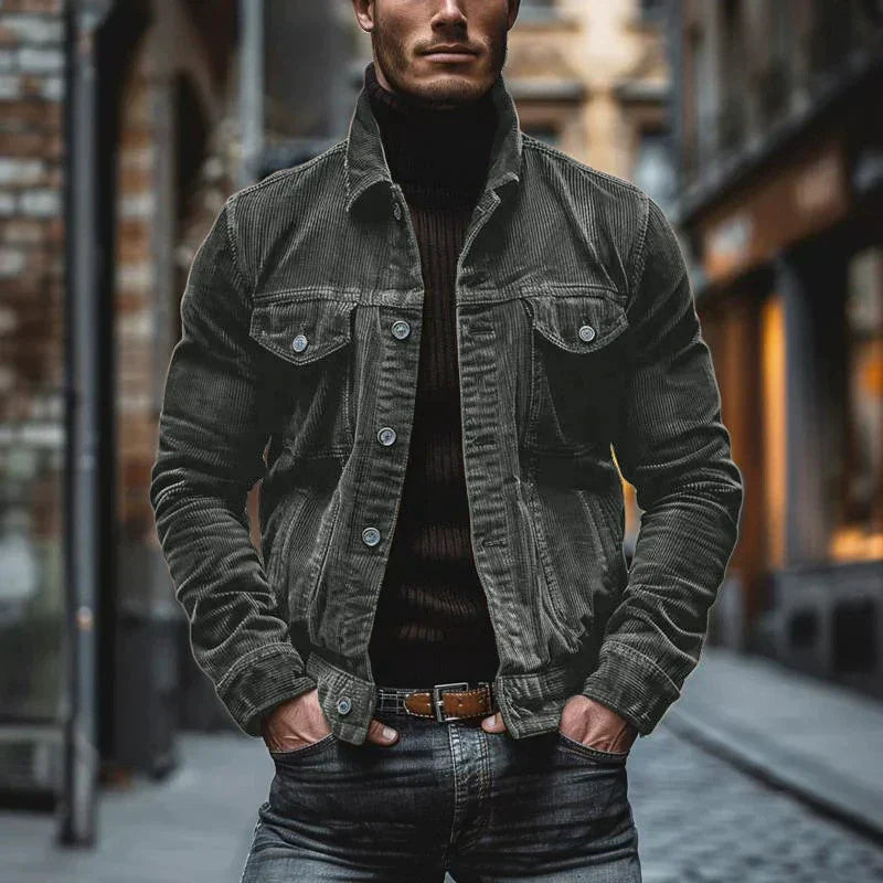 Nicolai | Stylish Retro Cord Jacket