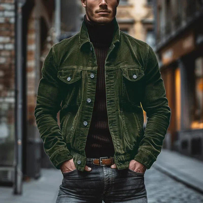 Nicolai | Stylish Retro Cord Jacket