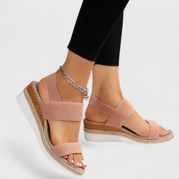 Nora | Women’s Orthopedic Wedge Sandals with Arch Support