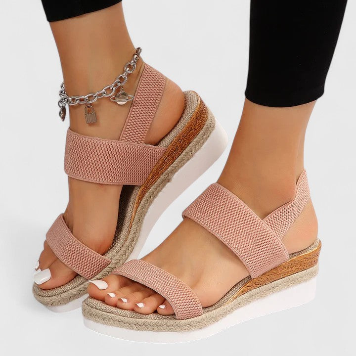 Nora | Women’s Orthopedic Wedge Sandals with Arch Support