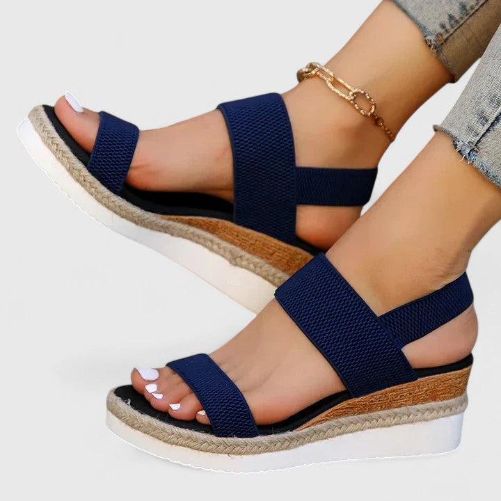 Nora | Women’s Orthopedic Wedge Sandals with Arch Support